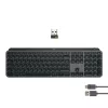 Logitech MX Keys S belgiška AZERTY klaviatura RF Wireless + Bluetooth grafitas