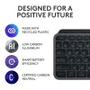Logitech MX Keys S belgiška AZERTY klaviatura RF Wireless + Bluetooth grafitas