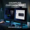 Logitech MX Keys S belgiška AZERTY klaviatura RF Wireless + Bluetooth grafitas