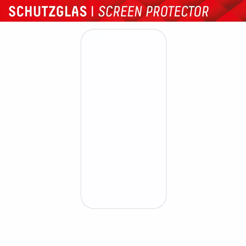 Displex Screen Protector + Dėklas Apple iPhone 15 Plus, Eco Montavimo Rėmelis, Atsparus Įbrėžimams