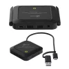 j5create JVW120 belaidis praplėtimo įrenginys USB™ kameroms / mikrofonams / garsiakalbiams, juodas