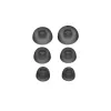 Silicinės ausinių antgalės Jabra Elite 7 Pro ir Active EarGels S M L Juodos