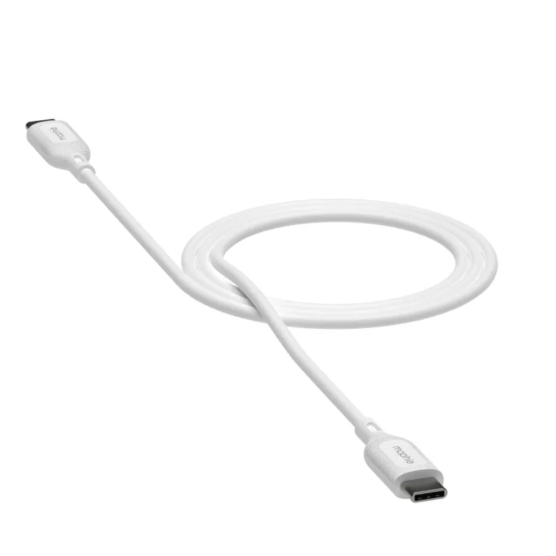 mophie essentials įkrovimo laidas | 1 m USB laidas USB 2.0 USB C baltas