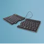 Ergonominė klaviatūra R-Go Split Break su pertraukų programine įranga, išskirstyta ergonominė klaviatūra, QWERTZ (DE), Bluetooth, juoda