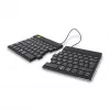 Ergonominė klaviatūra R-Go Split Break su pertraukų programine įranga, išskirstyta ergonominė klaviatūra, QWERTZ (DE), Bluetooth, juoda