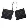 Ergonominė klaviatūra R-Go Split Break su pertraukų programine įranga, išskirstyta ergonominė klaviatūra, QWERTZ (DE), Bluetooth, juoda