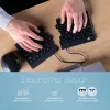 Ergonominė klaviatūra R-Go Split Break su pertraukų programine įranga, išskirstyta ergonominė klaviatūra, QWERTZ (DE), Bluetooth, juoda