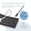 Ergonominė klaviatūra R-Go Split Break su pertraukų programine įranga, išskirstyta ergonominė klaviatūra, QWERTZ (DE), Bluetooth, juoda