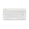Ergonominė klaviatūra R-Go Tools Compact Break, kompaktiška su pertraukų programine įranga, QWERTZ (DE), Bluetooth, balta