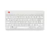 Ergonominė klaviatūra R-Go Tools Compact Break, kompaktiška su pertraukų programine įranga, QWERTZ (DE), Bluetooth, balta