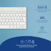 Ergonominė klaviatūra R-Go Tools Compact Break, kompaktiška su pertraukų programine įranga, QWERTZ (DE), Bluetooth, balta