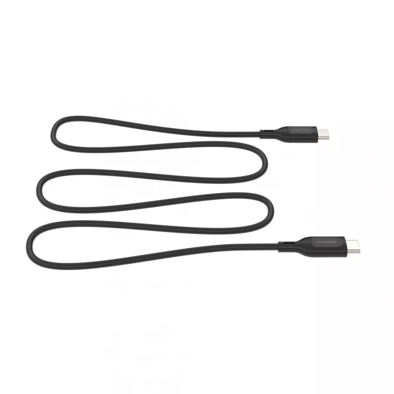 USB-C į USB-C įkrovimo laidas 1 m — Zagg International mophie essentials, USB 2.0, juodas