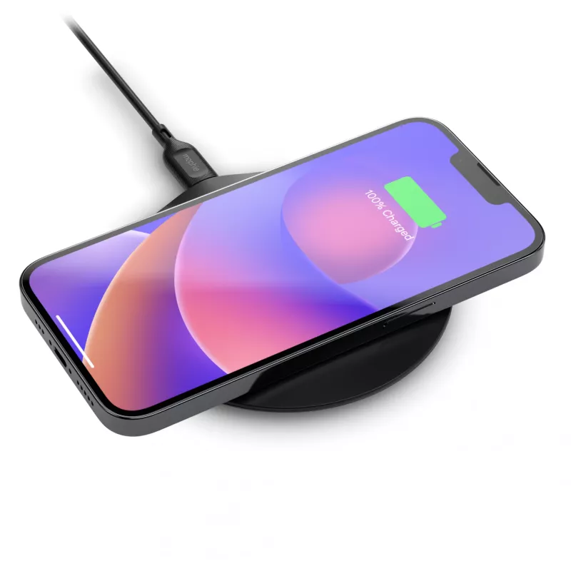 mophie essentials belaidžio įkrovimo padėklas 15W Smartphone Juodas USB Vidaus
