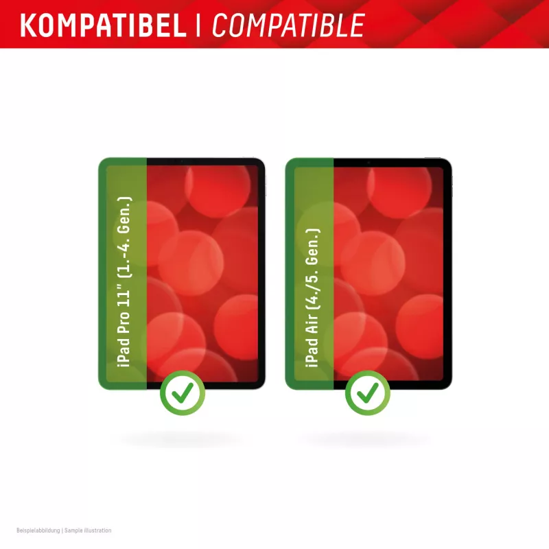 Displex TABLET PAPERSENSE apsauginė plėvelė su popieriaus pojūčiu, skirta iPad Pro 11 inch (1./2./3./4. gen.) / Air (4./5. gen.)