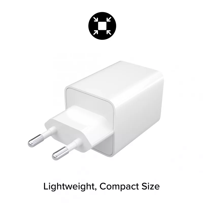 Maitinimo adapteris Zagg 50W 2x USB-C baltas — Zagg mophie essentials