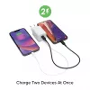 Maitinimo adapteris Zagg 50W 2x USB-C baltas — Zagg mophie essentials