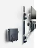 StarTech.com sieninis darbo stalas su VESA laikikliu 32 inch monitoriams (10 kg), pilnai reguliuojamas vieno monitoriaus laikiklis ir klaviatūros lentyna su kompiuterio kronšteinu, stovimas stalas