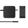 j5create JUP25102V-N 102W GaN PD USB-C 2 prievadų įkroviklis su keičiamais kištukais