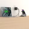 j5create JUP25102V-N 102W GaN PD USB-C 2 prievadų įkroviklis su keičiamais kištukais