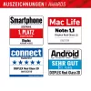 Displex Full Cover apsauginis stiklas (10H) Samsung Galaxy A35/A55 5G su Eco montavimo rėmeliu