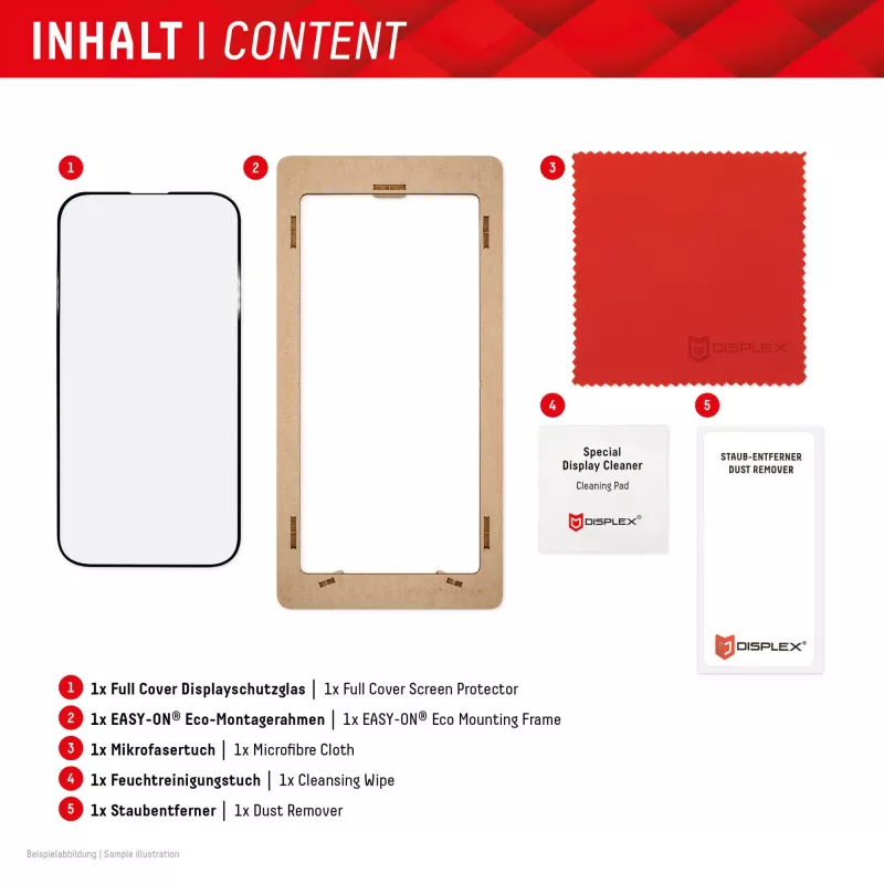 Displex Full Cover apsauginis stiklas (10H) Samsung Galaxy A35/A55 5G su Eco montavimo rėmeliu