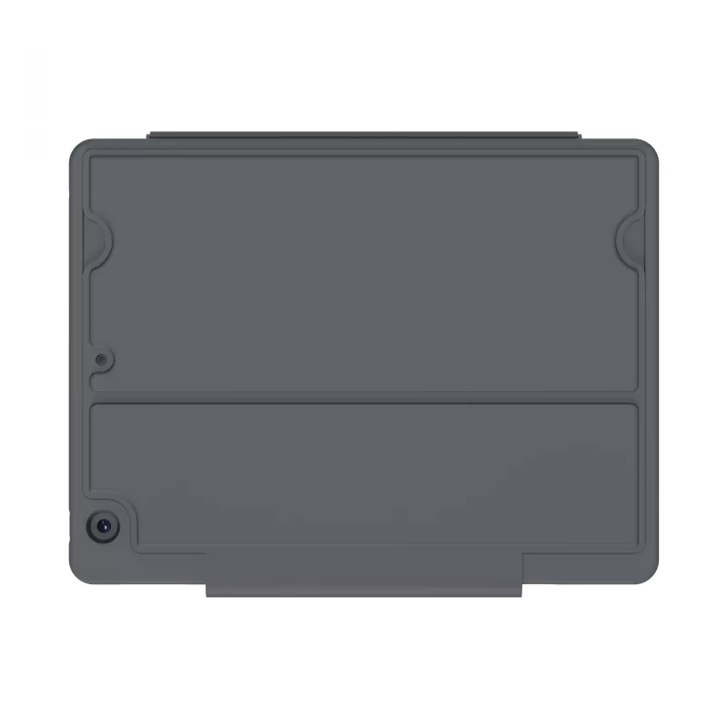 ASTAR DEQSTER Smart Rugged Touch Plus klaviatūra 10,2 colio — QWERTZ vokiškas išdėstymas, mechaniniai jungikliai, Smart Connector dokas, pilka