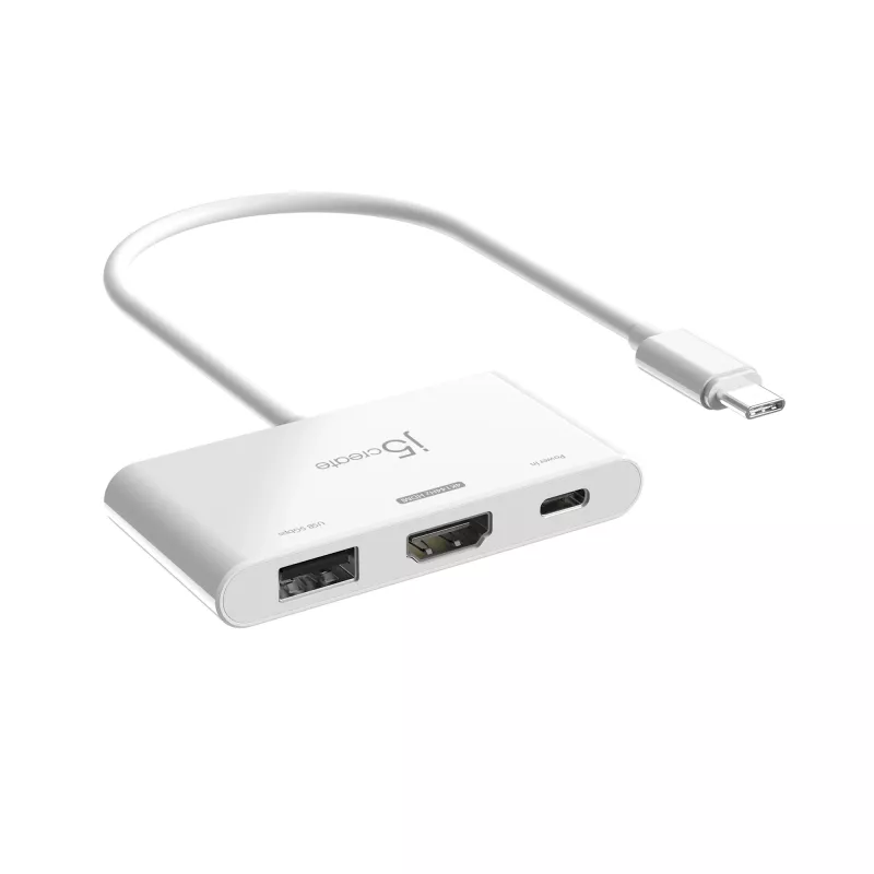 j5create JCA399 USB-C į HDMI 4K144Hz ir USB 3.2 su Power Delivery 100W, juoda