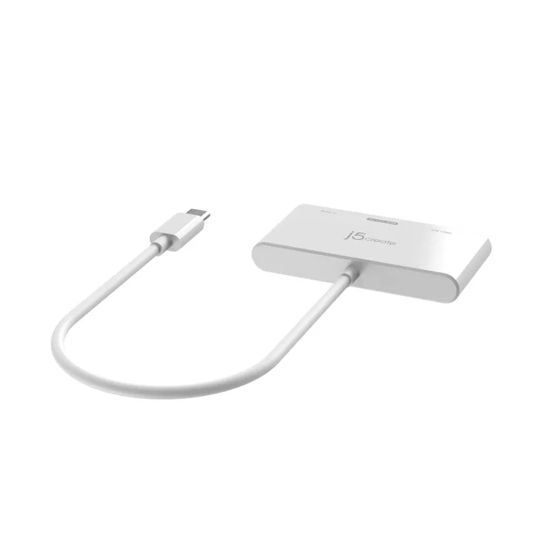 j5create JCA399 USB-C į HDMI 4K144Hz ir USB 3.2 su Power Delivery 100W, juoda