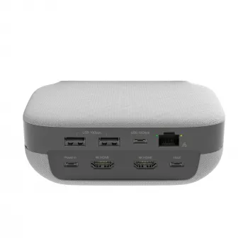 j5create JCDS337 USB-C® Dual 4K garsiakalbių dokas Pro, juodas