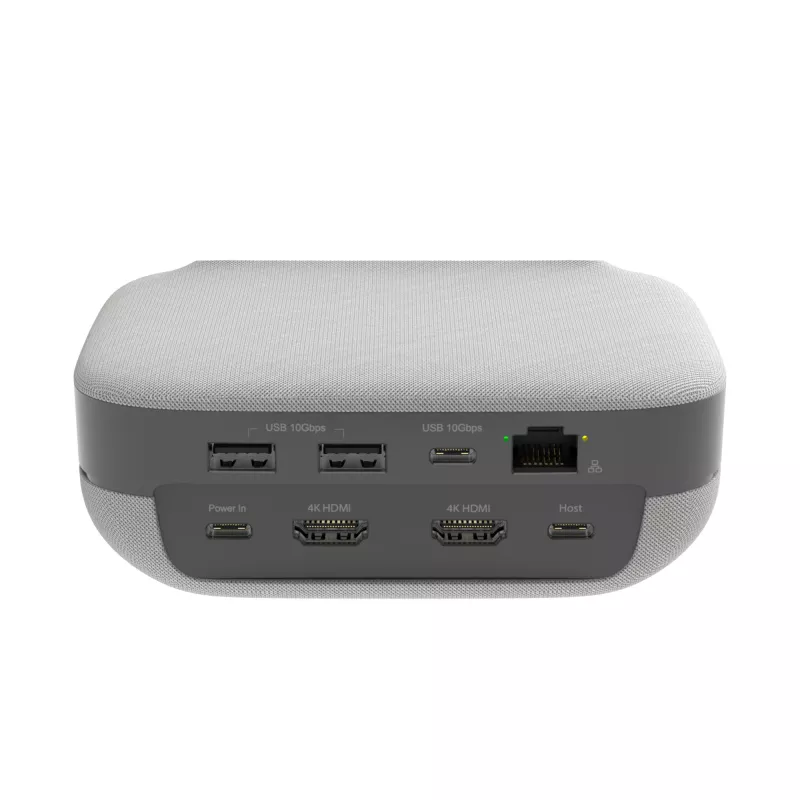 j5create JCDS337 USB-C® Dual 4K garsiakalbių dokas Pro, juodas