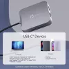 j5create JCD3191 4K60 Elite USB-C kelioninis adapteris, pilkas