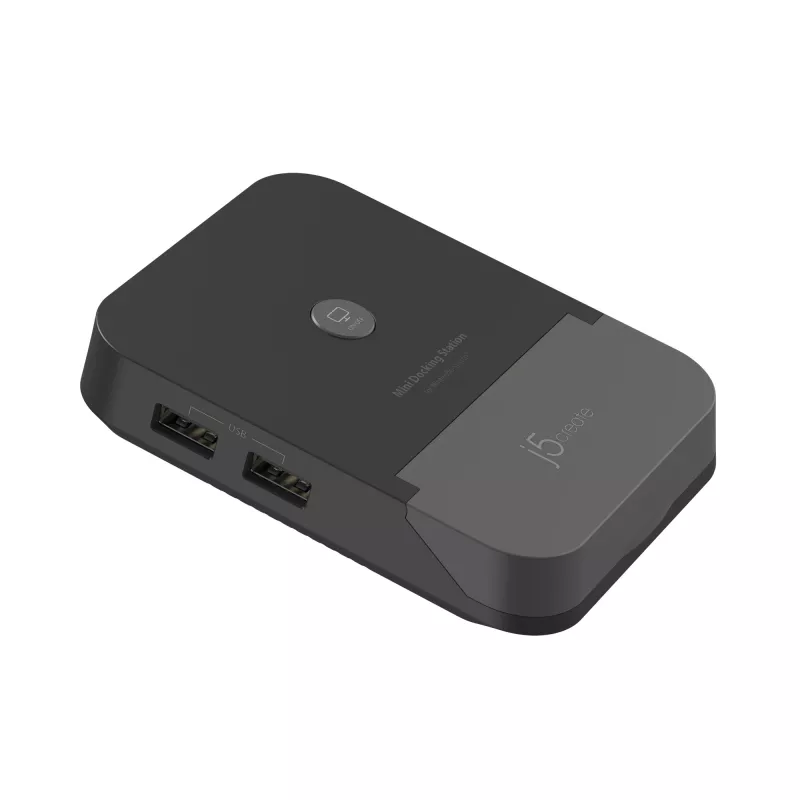 j5create JCD620 Mini Docking Station, skirta Nintendo Switch™, juoda