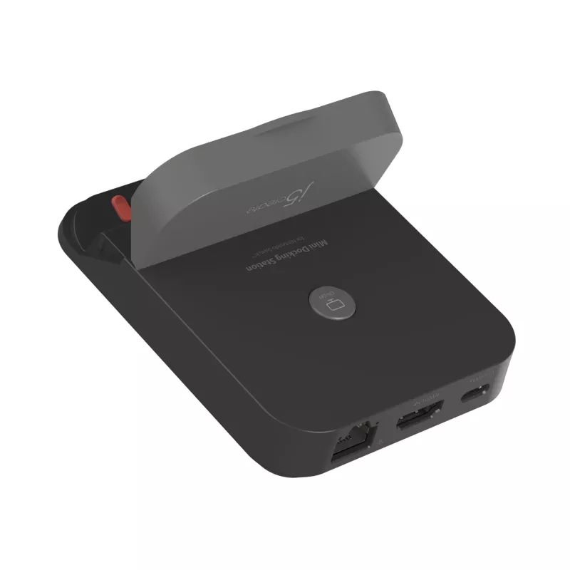 j5create JCD620 Mini Docking Station, skirta Nintendo Switch™, juoda