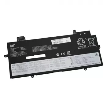 BTI 57Wh 4-ių elementų baterija L20C4P71-BTI, suderinama su Lenovo ThinkPad X1 Yoga Gen 8, 15,4 V, 3600 mAh, juoda