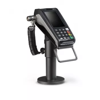 Ergonomic Solutions SpacePole Payment ING3000-D-MH-02 POS sistemos laikiklis Juodas Metalas