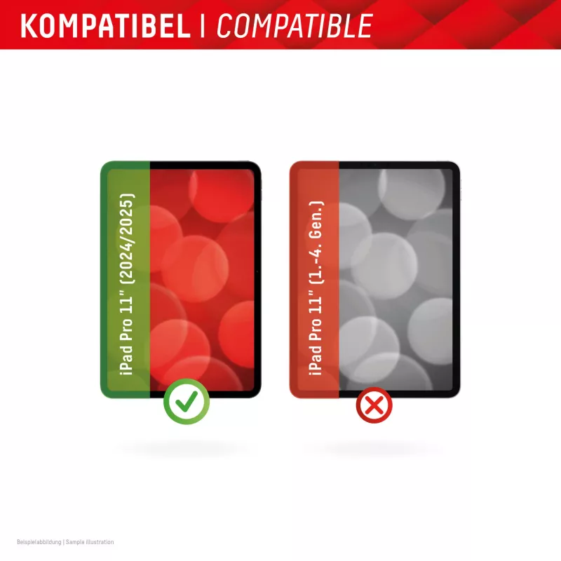 Displex TABLET PAPERSENSE apsauginė plėvelė iPad Pro 11 inch (2025/2024), nuimama rašymo ar piešimo plėvelė su popieriaus pojūčiu