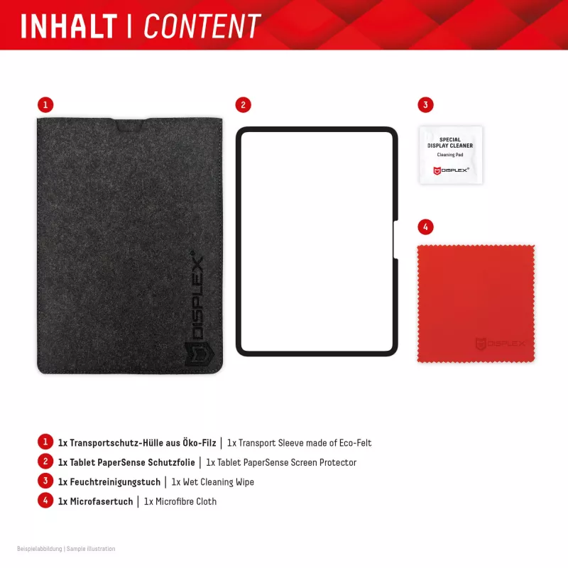 Displex TABLET PAPERSENSE apsauginė plėvelė iPad Pro 11 inch (2025/2024), nuimama rašymo ar piešimo plėvelė su popieriaus pojūčiu
