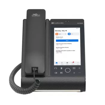 IP telefonas AudioCodes Teams C470HD PoE GbE laidinis ragelis Android