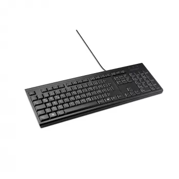 Kensington KB100 EQ laidinė pilno dydžio klaviatūra USB membrana QWERTZ