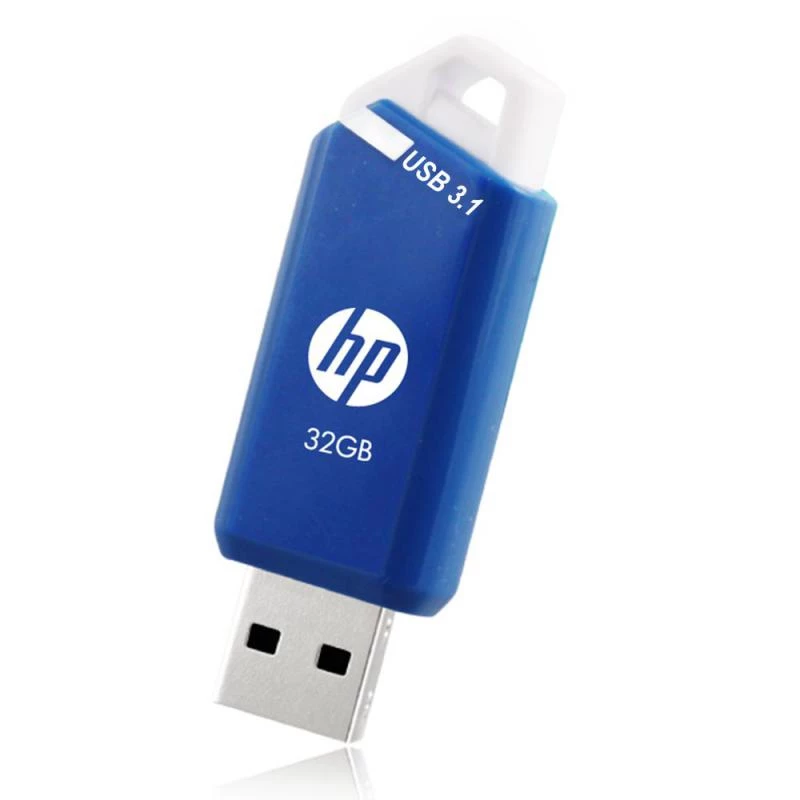 HP x755w USB atmintukas 32 GB USB Type-A 3.2 Gen 1 (3.1 Gen 1) Mėlyna, Balta