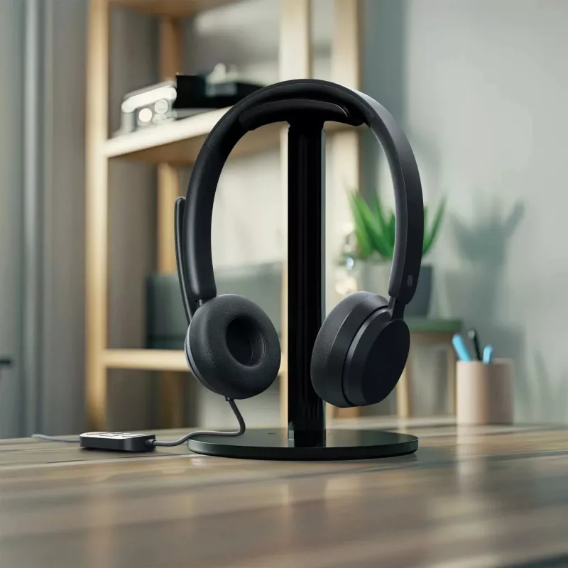 Incase Designed by Microsoft Modern USB-C ausinės su laidu, biuro / skambučių centro, USB Type-C, juodos