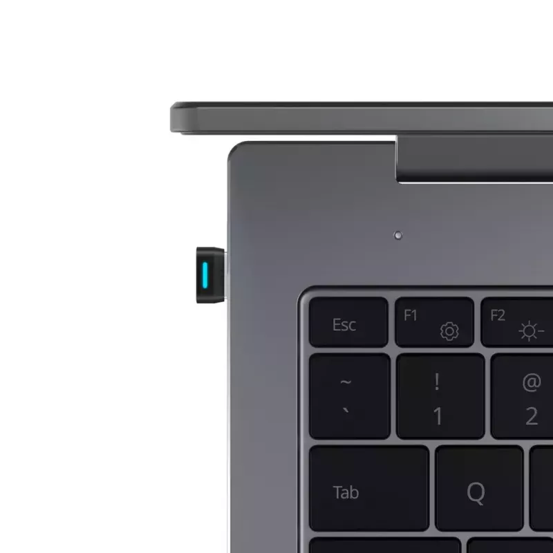 USB imtuvas SHOKZ Loop120 adapteris plastikas nerūdijantis plienas juodas