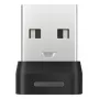 USB imtuvas SHOKZ Loop120 adapteris plastikas nerūdijantis plienas juodas