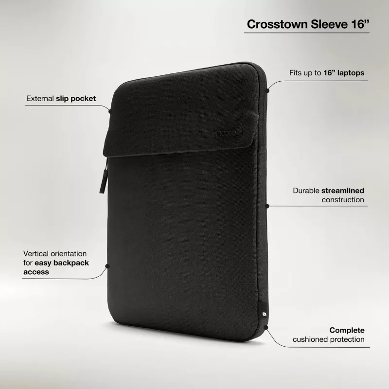 Incase Crosstown Sleeve su Woolenex 16 colių nešiojamam kompiuteriui