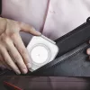 j5create Qi2 3-in-1 magnetinė kelioninė belaidė įkrovimo stotelė, vidaus, USB greitasis įkrovimas, balta