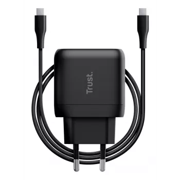 TRUST USB-C įkroviklis MAXO 45W GaN – 45W USB-C greitasis įkroviklis