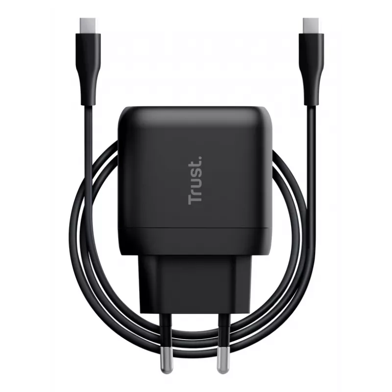 TRUST USB-C įkroviklis MAXO 45W GaN – 45W USB-C greitasis įkroviklis