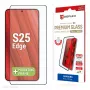 Displex Premium Screen Protector (Full Cover, 10H) Samsung Galaxy S25 Edge, Eco Mounting Frame, Full Cover