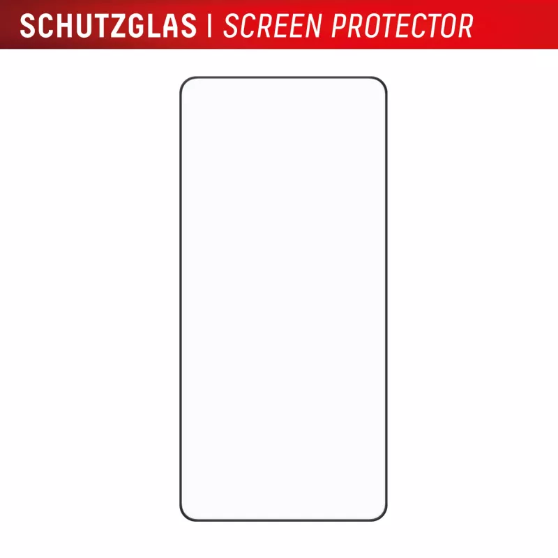 Displex Premium Screen Protector (Full Cover, 10H) Samsung Galaxy S25 Edge, Eco Mounting Frame, Full Cover