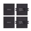 „StarTech.com“ HDMI KVM prailgintuvas per IP tinklą, 4K 60Hz, be tvarkyklių, HDMI ir USB per Ethernet/CAT6, AVoIP, siųstuvas ir imtuvas komplekte, su montavimo rinkiniais
